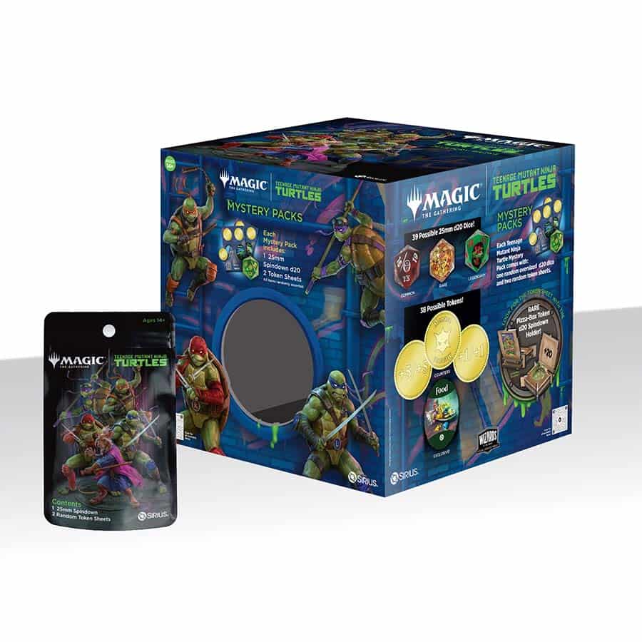 Sirius Dice - Magic: The Gathering Teenage Mutant Ninja Turtles - Treasure Packs PDQ