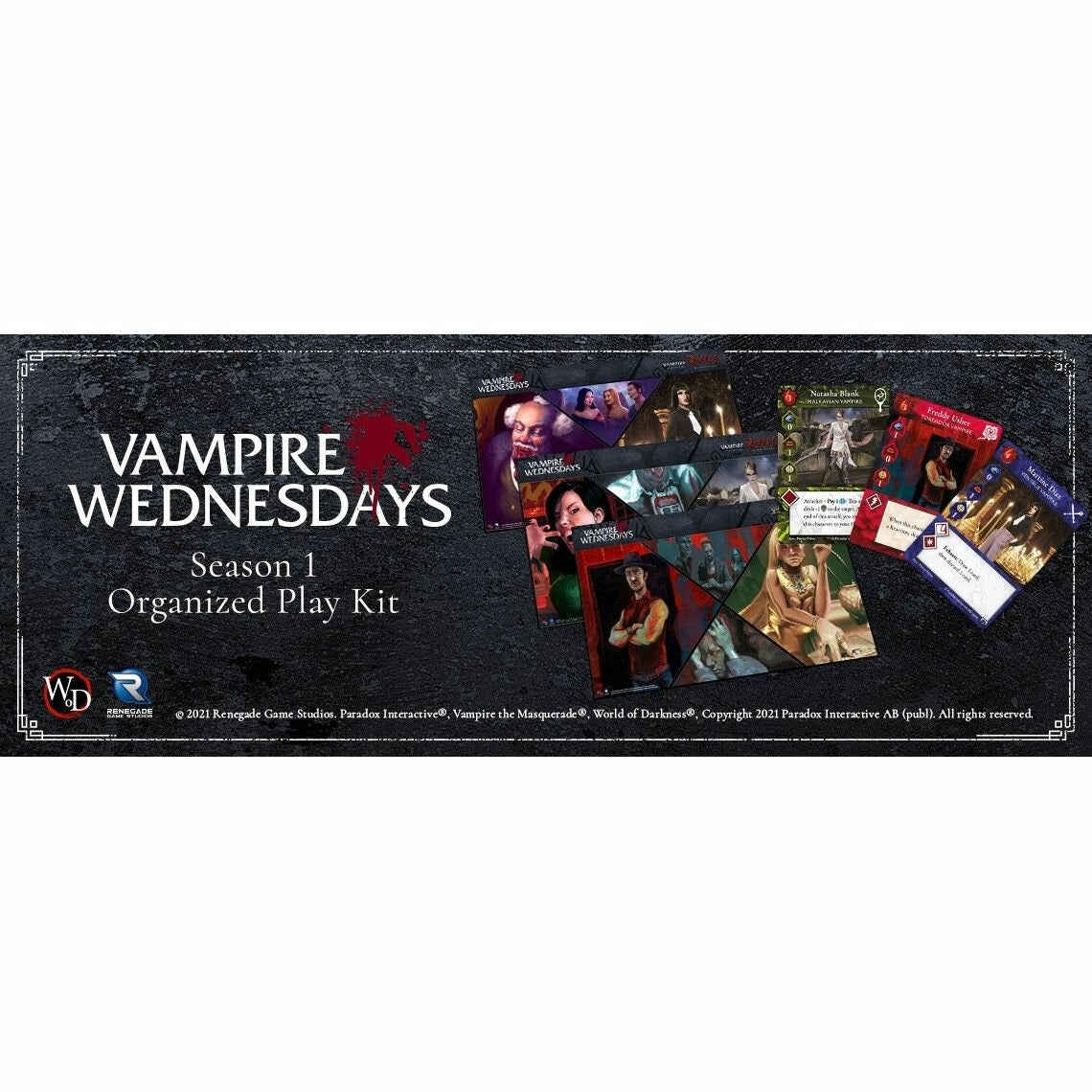Vampire: The Masquerade Rivals Expandable Card Game - Organized Play Kit Season 1.6
