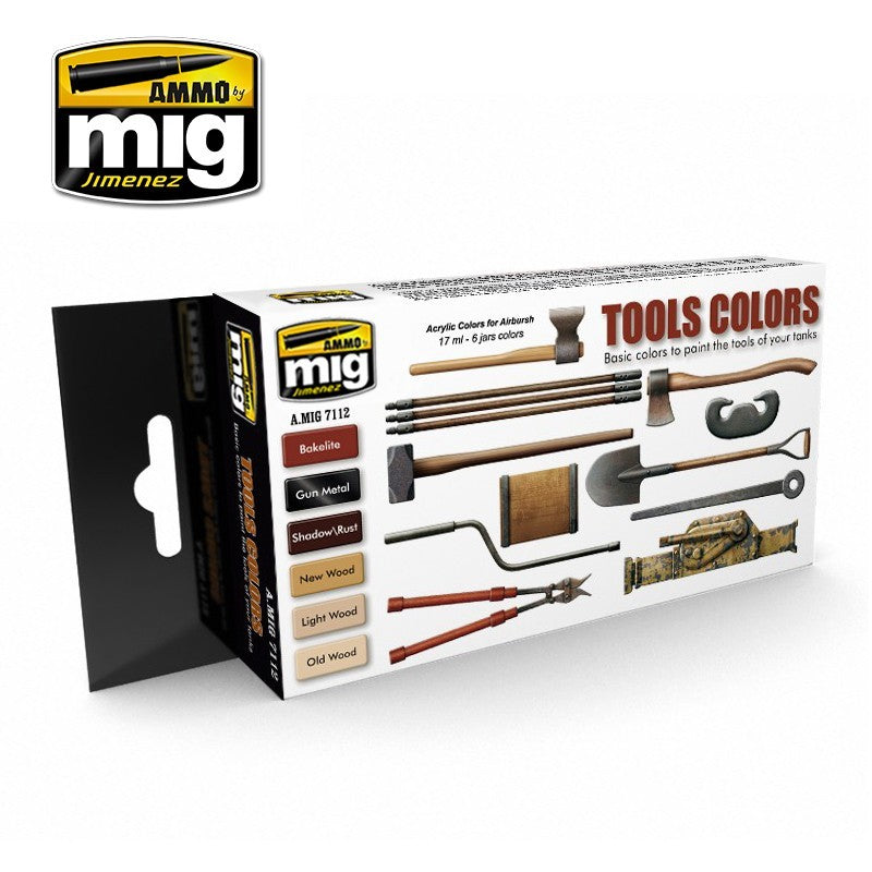 Ammo by MIG - Atom Color - Tools Colors Set