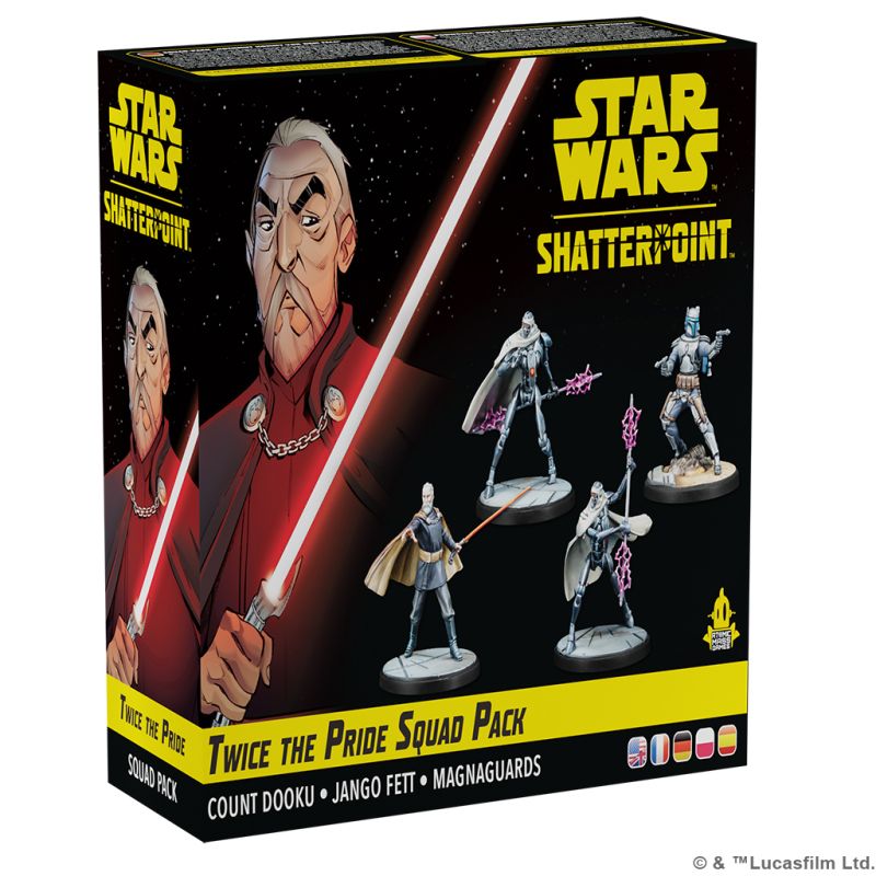 Star Wars: Shatterpoint Twice the Pride Count Dooku Squad Pack