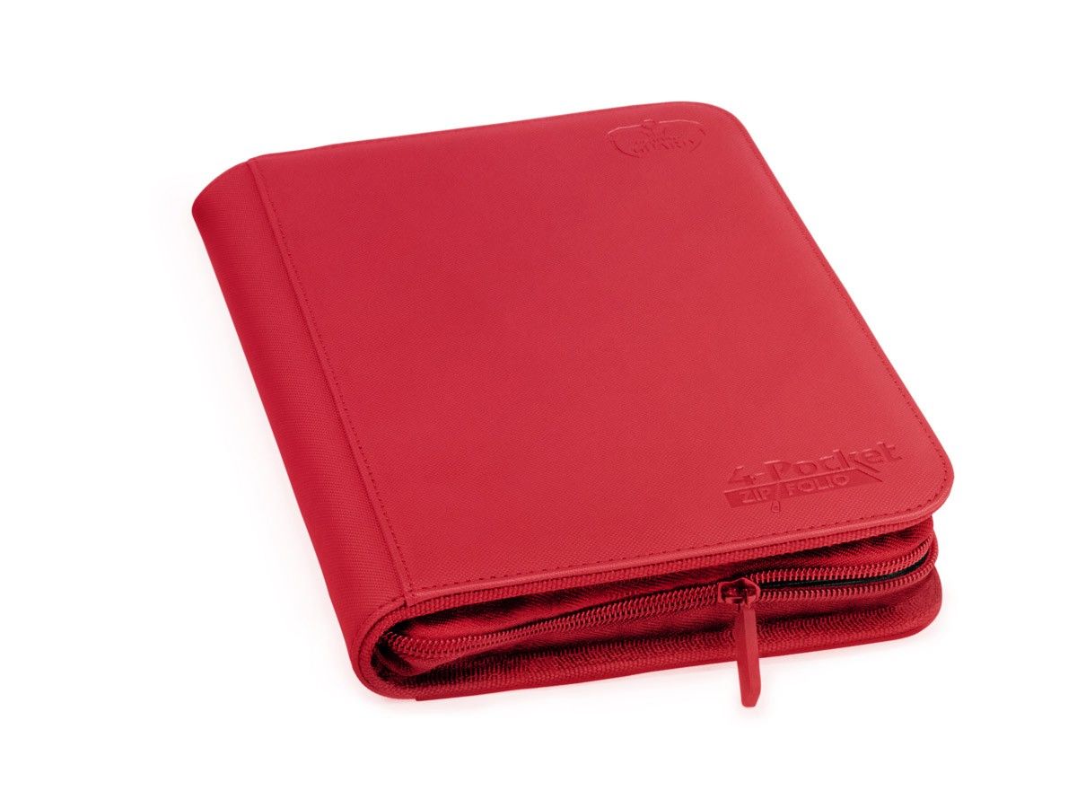 Ultimate Guard: Portfolio 8-Pocket XenoSkin ZipFolio 160 Red