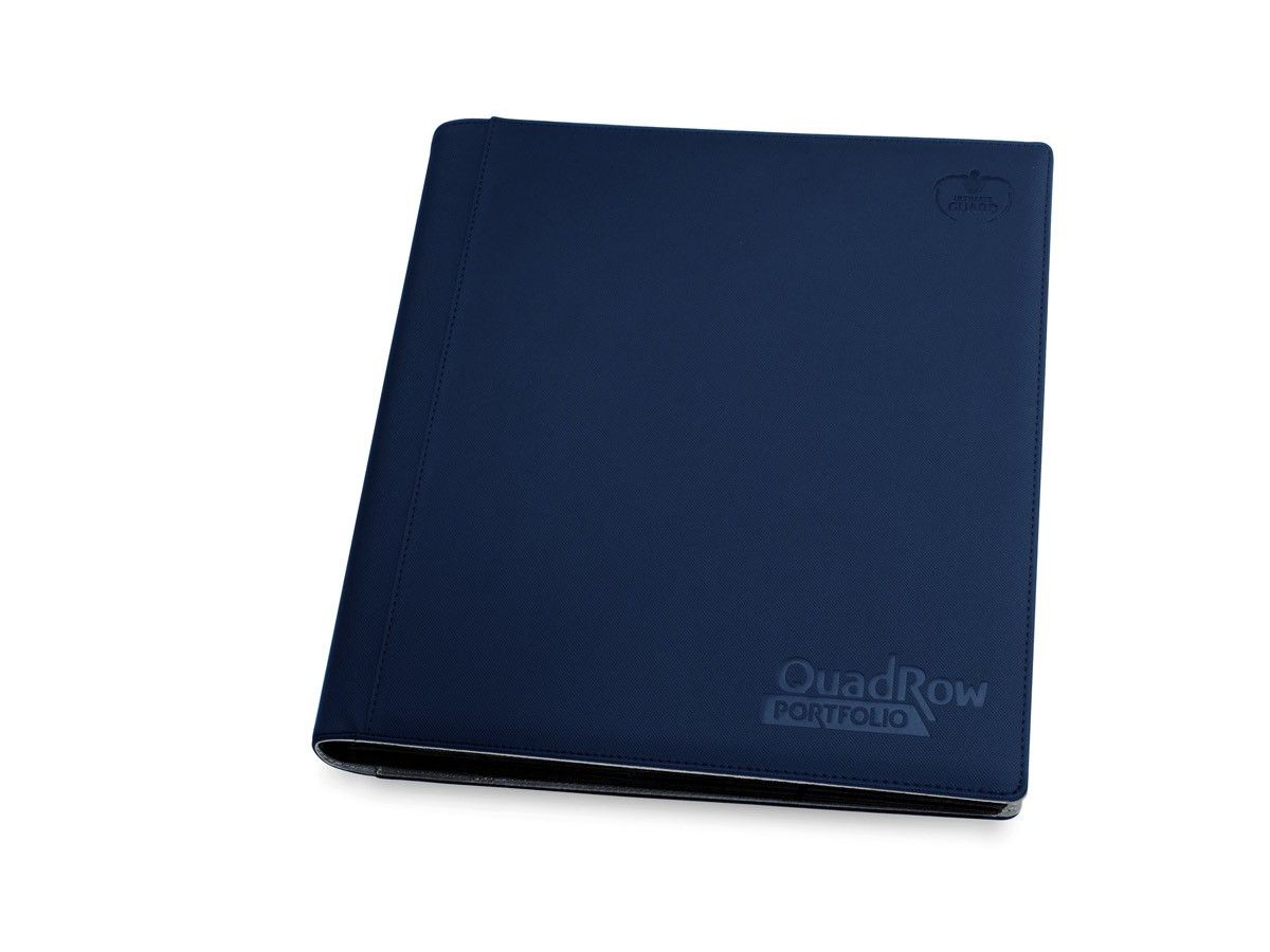 Ultimate Guard: Portfolio 24-Pocket QuadRow XenoSkin 480 Dark Blue