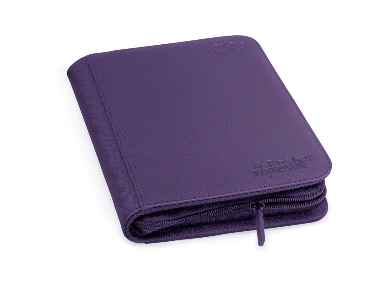 Ultimate Guard: Portfolio 8-Pocket XenoSkin ZipFolio 160 Purple