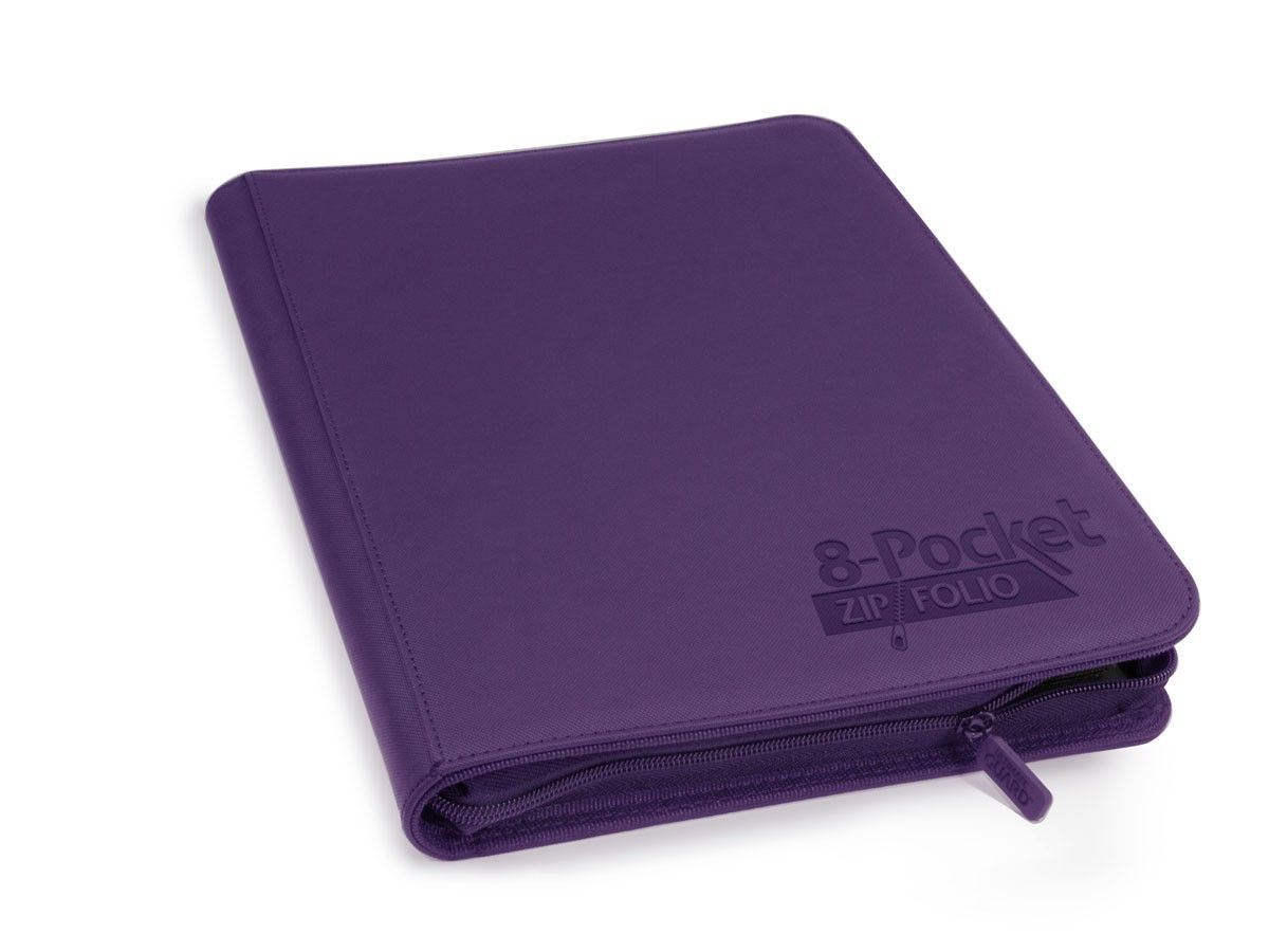 Ultimate Guard: Portfolio 16-Pocket XenoSkin ZipFolio 320 Purple
