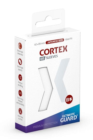 Ultimate Guard: Japanese Size Sleeves Cortex White
