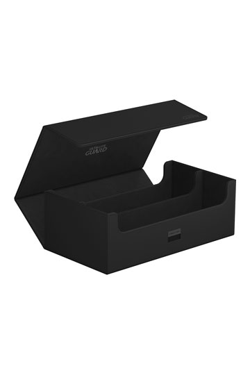 Ultimate Guard: Deck Case XenoSkin Monocolour Arkhive Flip Case 800+ Black