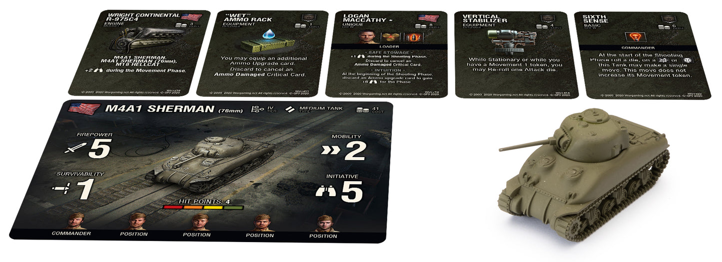 World of Tanks: Wave 5 American Sherman M4A1 76mm