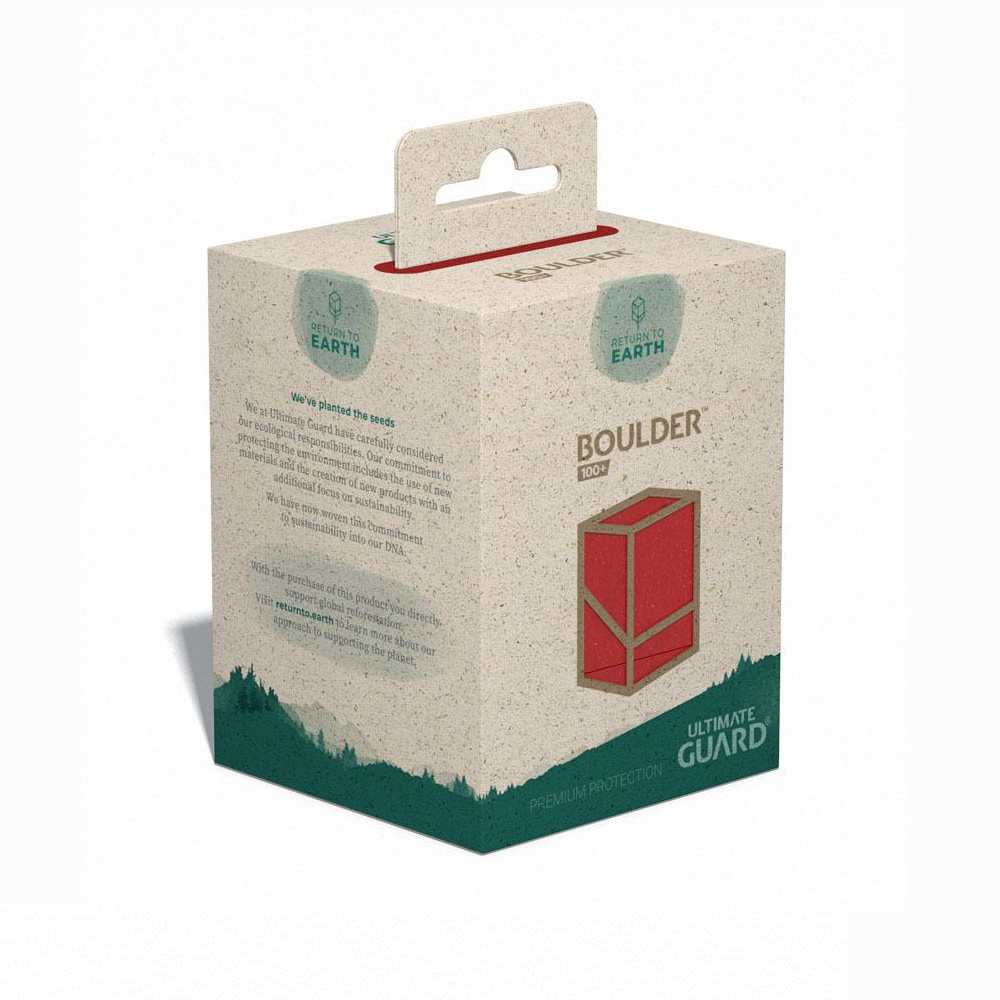 Ultimate Guard: Deck Box RTE Boulder 100+ Red