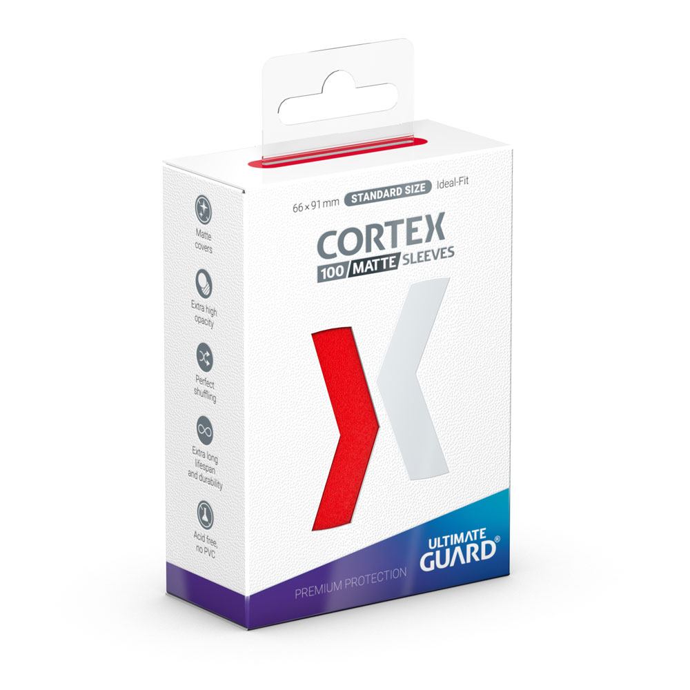 Ultimate Guard: Sleeves Cortex Matte Red