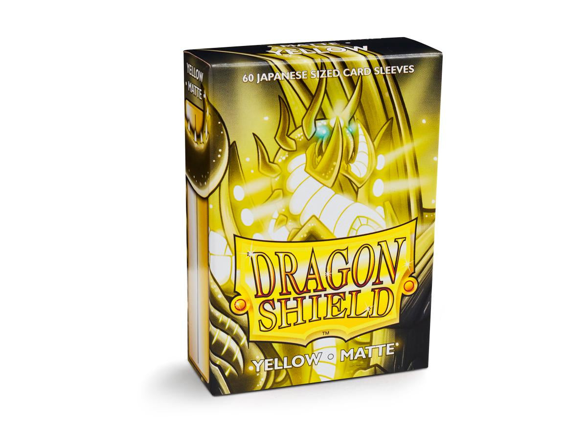 Dragon Shield: Japanese Size Sleeves Matte Yellow